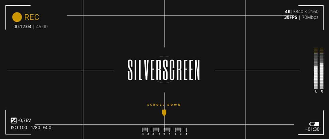 Silverscreen - A Theme for Movies, Filmmakers, and Production Companies Preview
