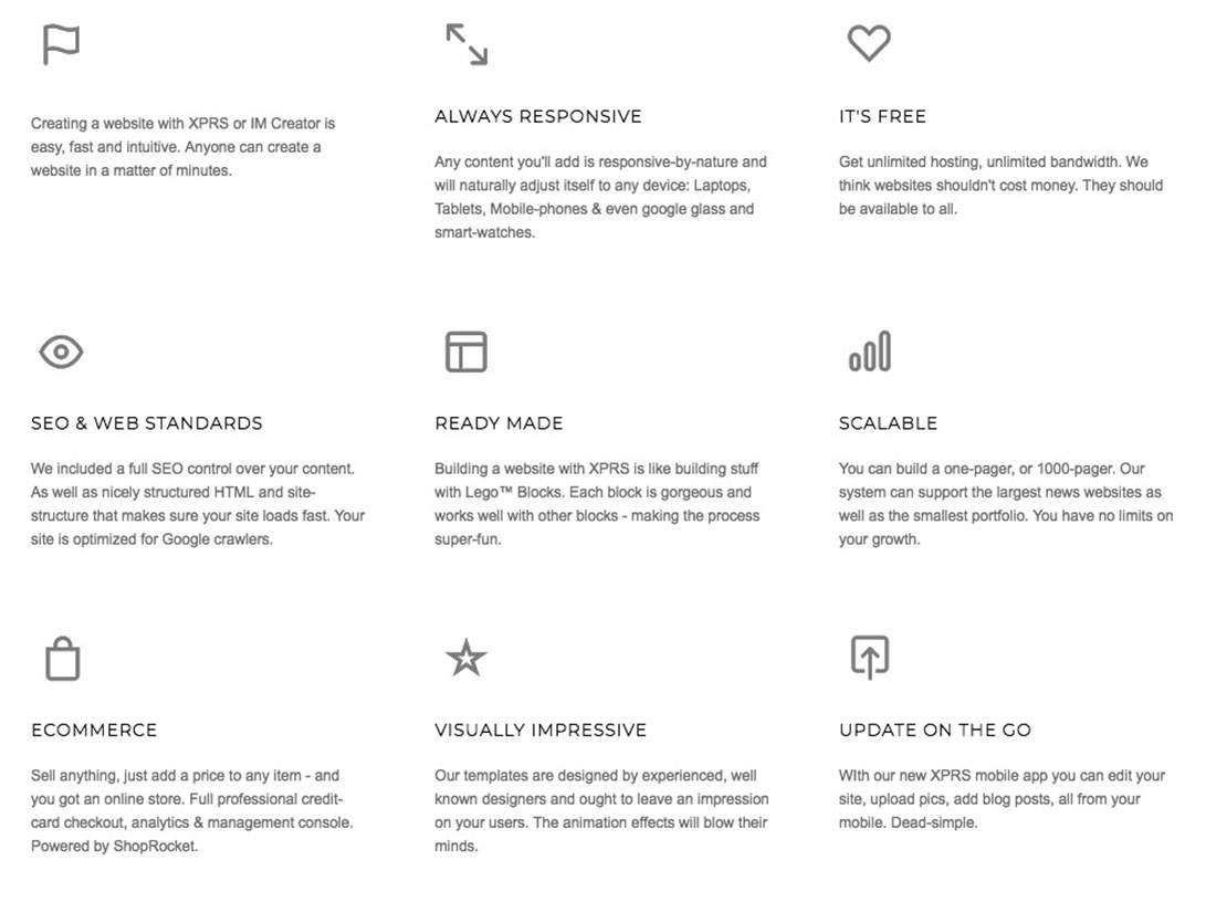 XPRS Website Builder