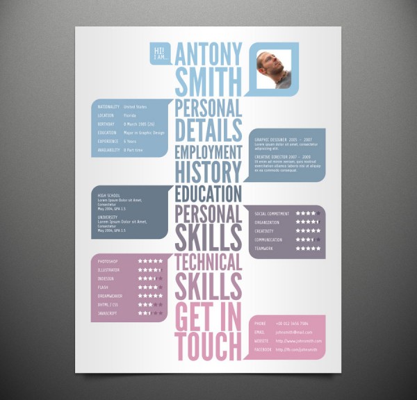 Creative Resume Template Creative Resume Template