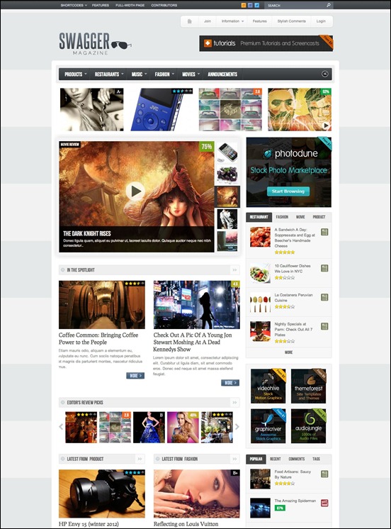 SwagMag WordPress Reviews Theme