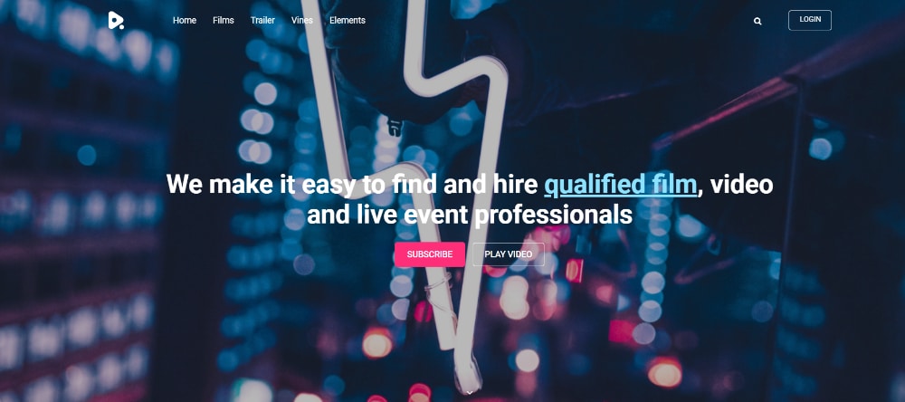 Creative WordPress themes for Video Bloggers: You Movie