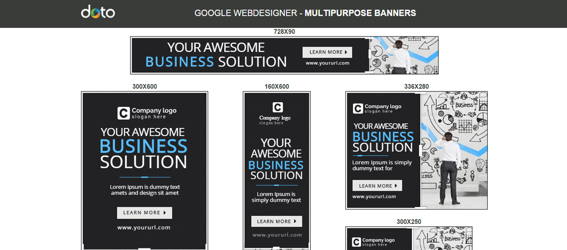 HTML5 Multipurpose Banners 