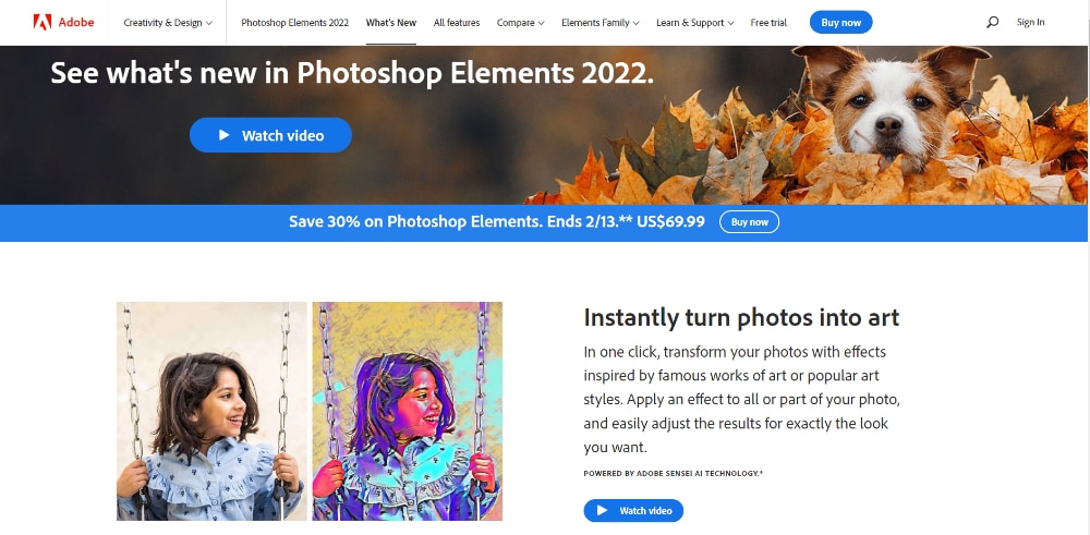 Photoshop Elements 2022
