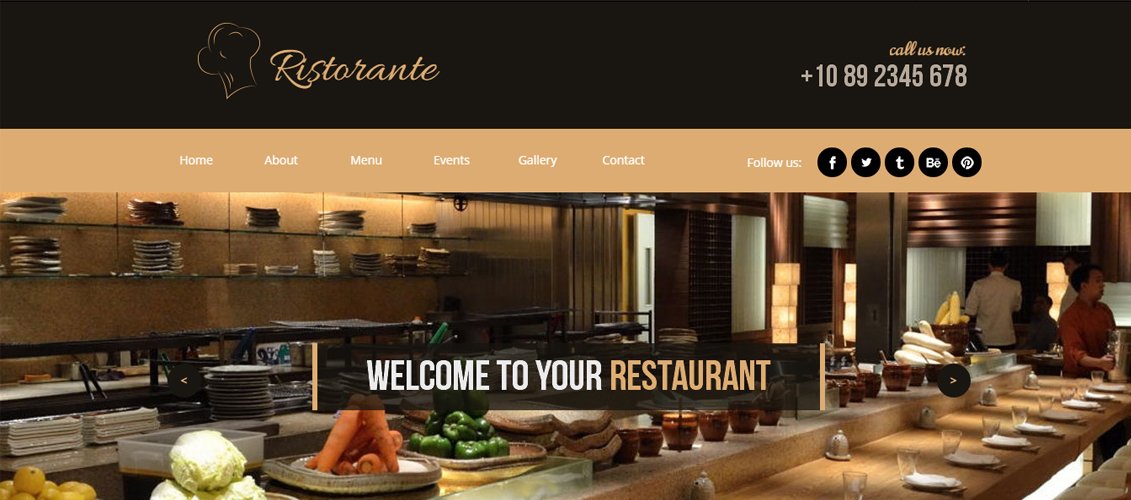 Restaurant Caffee Bar Pub Template
