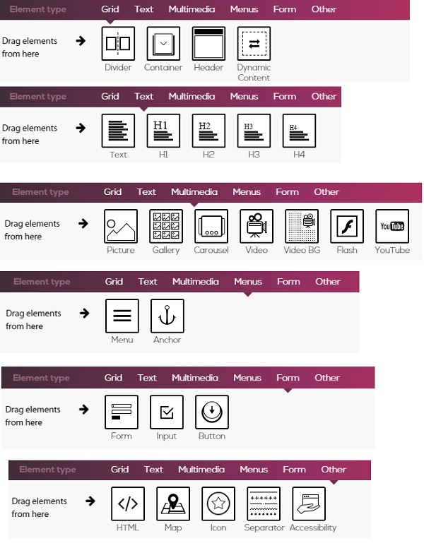 Simbla-responsive-website-builder-element-options-8