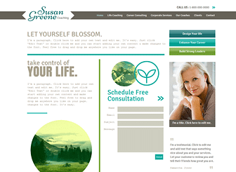 Life Coach Coaching Website Templates
